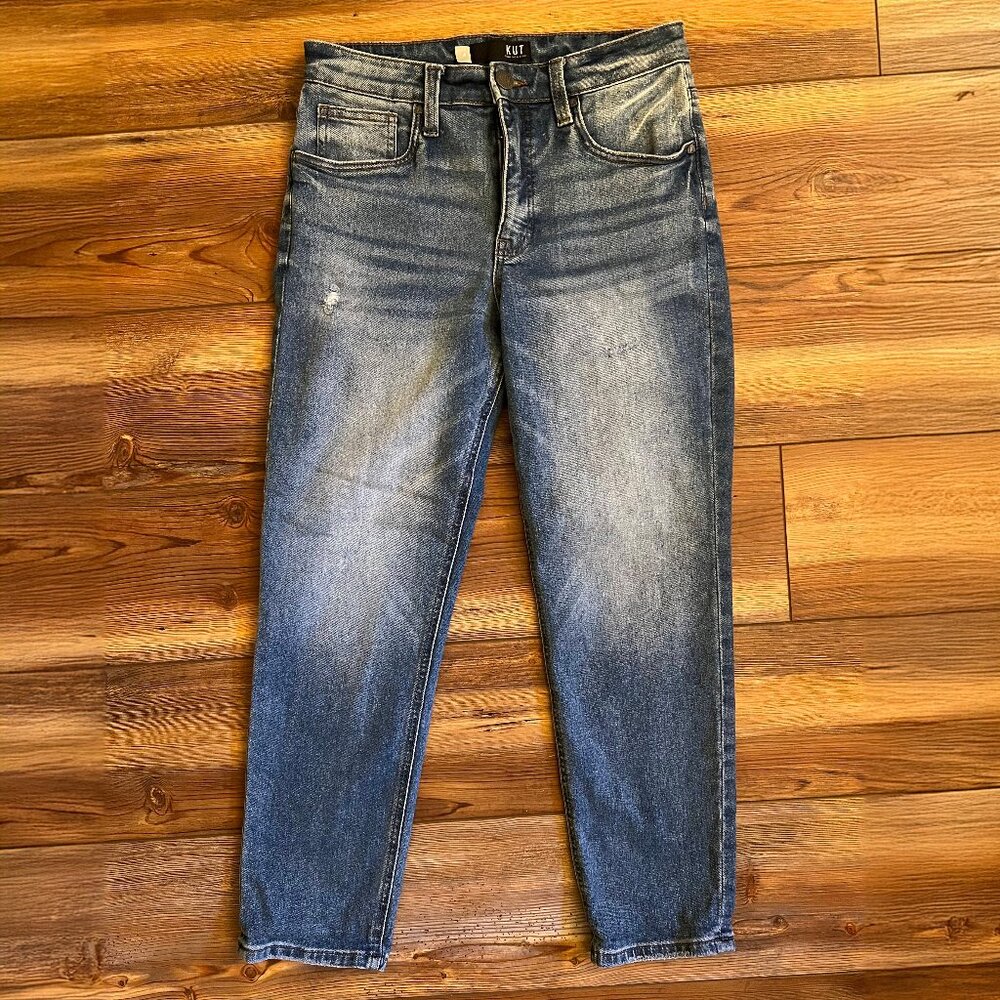 Kut From The Kloth Jeans Womens 4 Rachael Fab Ab Mom Jeans